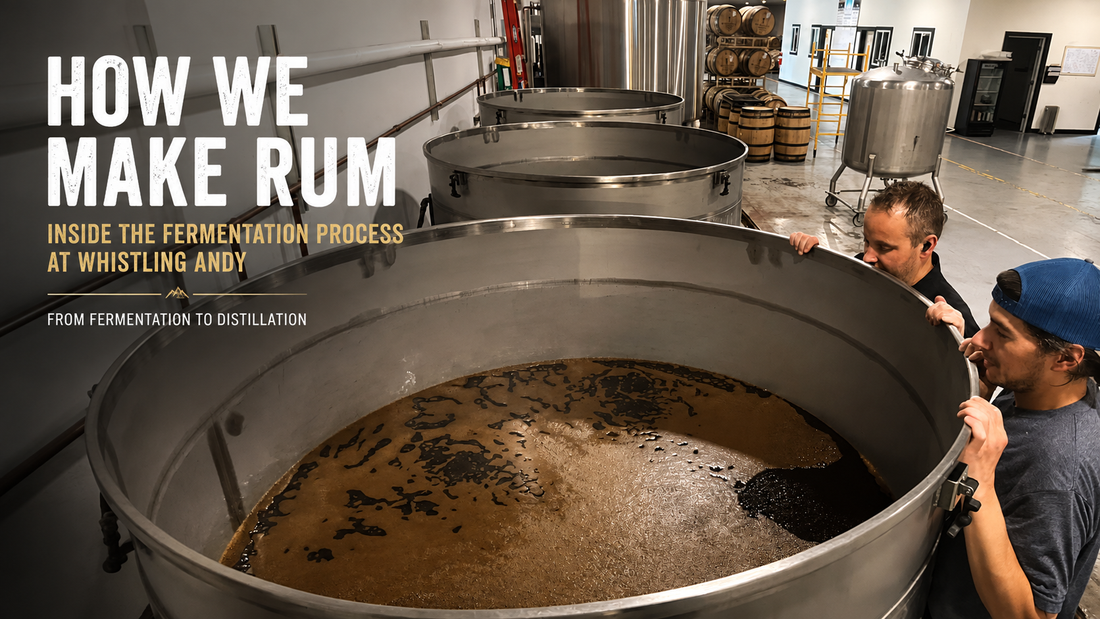 How We Make Rum: Inside the Fermentation Process at Whistling Andy