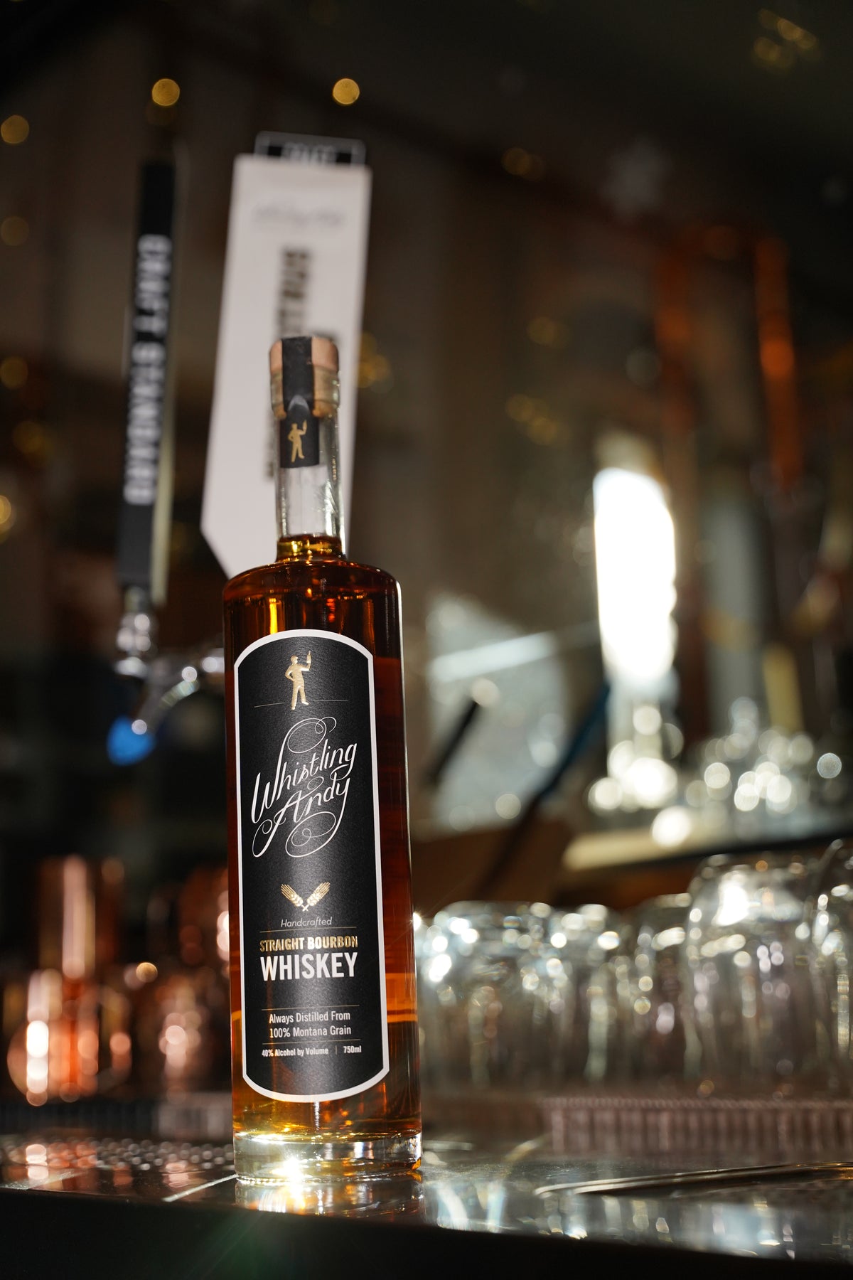 Whistling Andy Straight Bourbon Whiskey_on_Bar_Taps